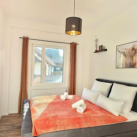 Design-Apartment I Black Forest I Boxspring I Nespresso I Spielplatz โอแบร์ฮาร์แมร์สบาค ภายนอก รูปภาพ