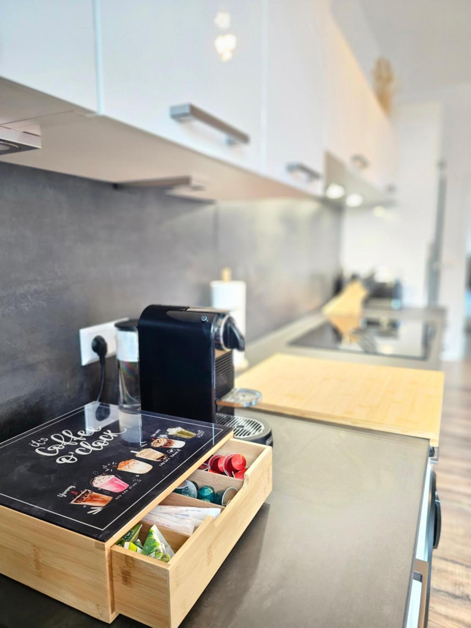 Design-Apartment I Black Forest I Boxspring I Nespresso I Spielplatz โอแบร์ฮาร์แมร์สบาค ภายนอก รูปภาพ