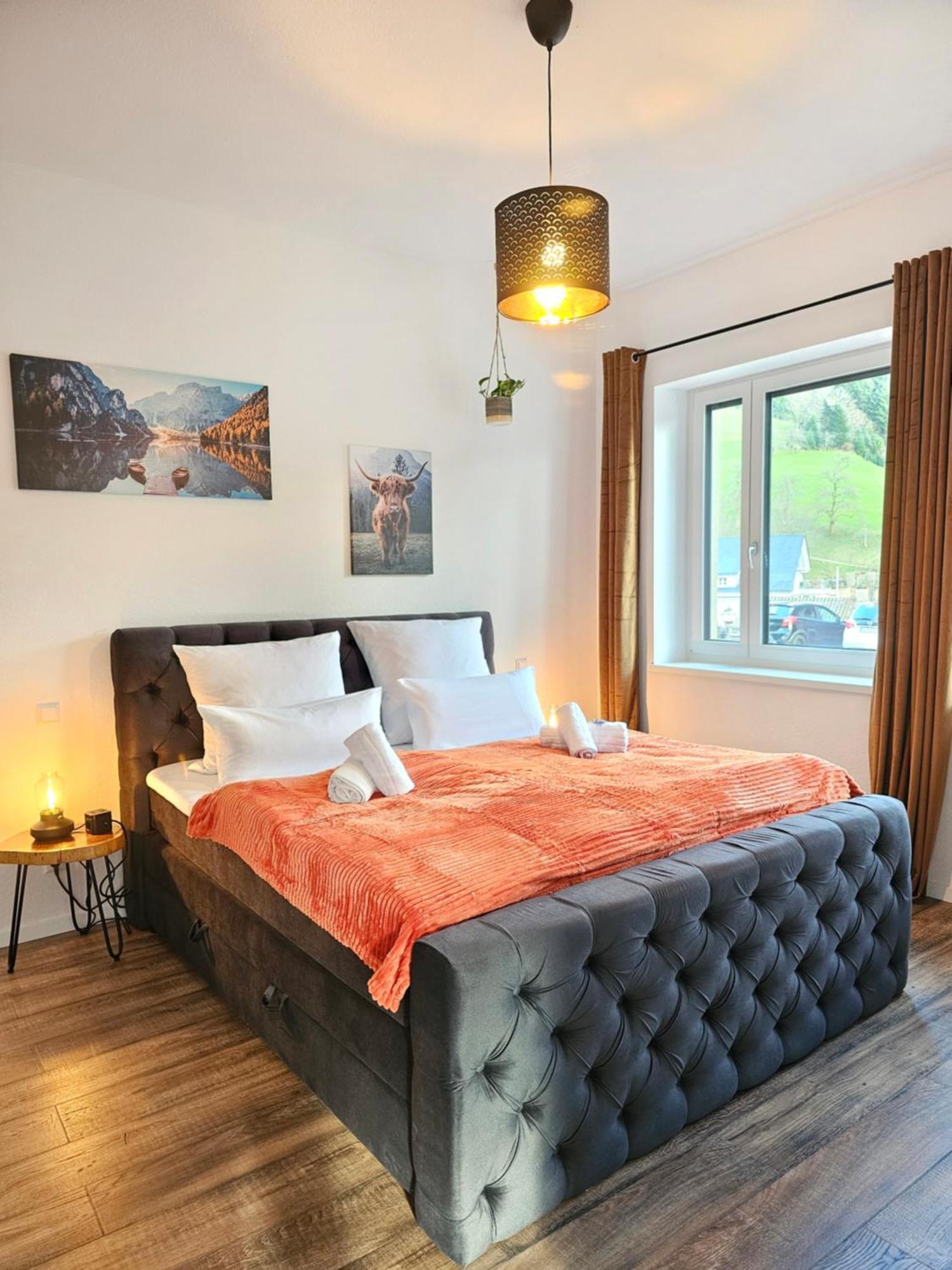 Design-Apartment I Black Forest I Boxspring I Nespresso I Spielplatz โอแบร์ฮาร์แมร์สบาค ภายนอก รูปภาพ