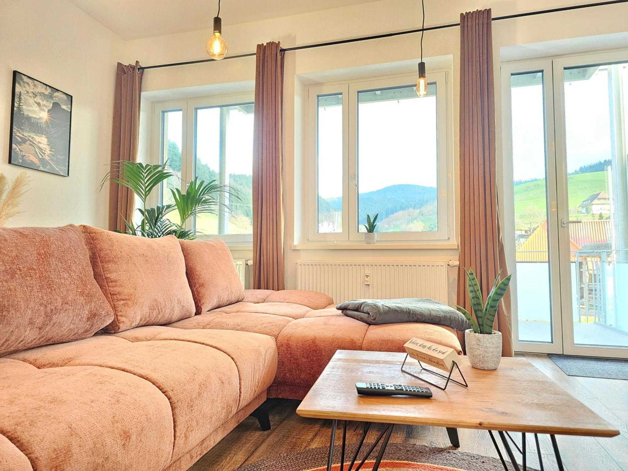 Design-Apartment I Black Forest I Boxspring I Nespresso I Spielplatz โอแบร์ฮาร์แมร์สบาค ภายนอก รูปภาพ